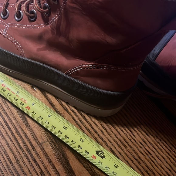 Brown Leather Converse Boots Chuck Taylor size 10 - Picture 11 of 13